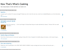 Tablet Screenshot of nowthatswhatscooking.blogspot.com