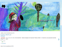 Tablet Screenshot of ilustracion-esthercarazomanso.blogspot.com