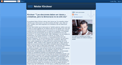 Desktop Screenshot of nestor-kirchner-cristina-kirchner.blogspot.com