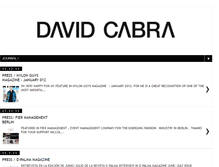 Tablet Screenshot of davidcabra.blogspot.com