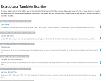 Tablet Screenshot of estructuratambienescribe.blogspot.com
