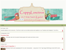 Tablet Screenshot of cuppyluscious.blogspot.com