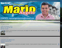 Tablet Screenshot of marioangelobarreto.blogspot.com