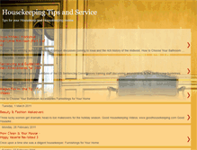 Tablet Screenshot of housekeeping-service.blogspot.com
