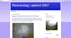 Desktop Screenshot of lapland2007.blogspot.com