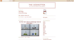 Desktop Screenshot of iceknitter.blogspot.com