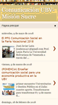 Mobile Screenshot of comunicacionubvmisionsucre.blogspot.com