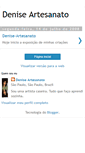 Mobile Screenshot of deniseartesanato.blogspot.com