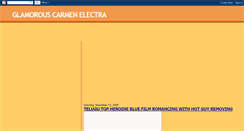 Desktop Screenshot of glamorous-carmen-electra.blogspot.com