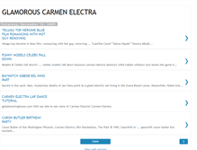 Tablet Screenshot of glamorous-carmen-electra.blogspot.com