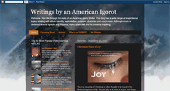 Desktop Screenshot of amerigorot.blogspot.com