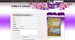 Desktop Screenshot of collarsncolours.blogspot.com
