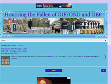 Tablet Screenshot of honoringthefallenoifoef.blogspot.com