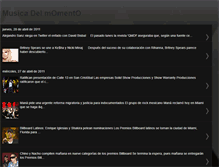 Tablet Screenshot of la-musicadelmomento.blogspot.com