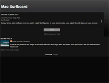Tablet Screenshot of maosurfboard.blogspot.com