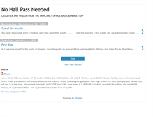 Tablet Screenshot of nohallpassneeded.blogspot.com