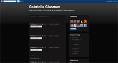Desktop Screenshot of gabriellaglasman.blogspot.com