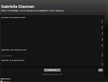 Tablet Screenshot of gabriellaglasman.blogspot.com