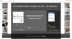 Desktop Screenshot of lescreationsbijoux.blogspot.com
