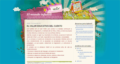 Desktop Screenshot of mundoinfantil567.blogspot.com