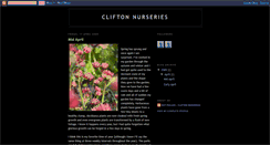 Desktop Screenshot of cliftonnurseries.blogspot.com