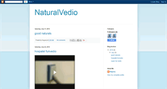 Desktop Screenshot of naturalvedio.blogspot.com