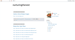 Desktop Screenshot of nurturingthenest.blogspot.com