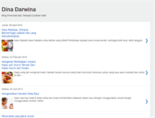 Tablet Screenshot of dinadarwina.blogspot.com