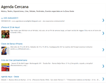 Tablet Screenshot of agendacercana.blogspot.com