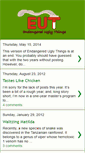 Mobile Screenshot of endangered-ugly.blogspot.com