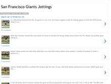 Tablet Screenshot of giantsjottings.blogspot.com