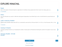 Tablet Screenshot of explorehimachal.blogspot.com