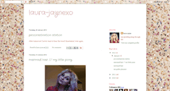 Desktop Screenshot of laura-jaynexo.blogspot.com