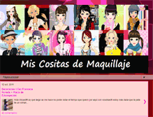 Tablet Screenshot of miscositasdemaquillaje.blogspot.com