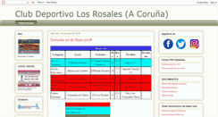 Desktop Screenshot of clubdeportivoaroseira.blogspot.com