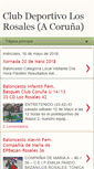 Mobile Screenshot of clubdeportivoaroseira.blogspot.com