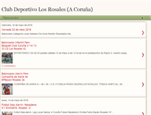 Tablet Screenshot of clubdeportivoaroseira.blogspot.com