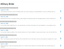 Tablet Screenshot of militarybride.blogspot.com