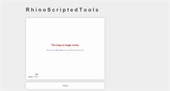 Desktop Screenshot of jarek-rhinoscripts.blogspot.com