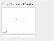 Tablet Screenshot of jarek-rhinoscripts.blogspot.com
