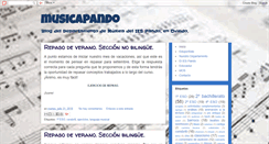 Desktop Screenshot of musicapando.blogspot.com