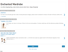 Tablet Screenshot of enchantedwardrobe.blogspot.com