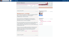 Desktop Screenshot of christerfilipsson.blogspot.com