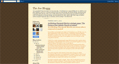 Desktop Screenshot of josephmccarroll.blogspot.com