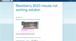 Desktop Screenshot of blackberry8520mouse.blogspot.com
