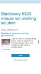 Mobile Screenshot of blackberry8520mouse.blogspot.com