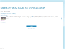 Tablet Screenshot of blackberry8520mouse.blogspot.com