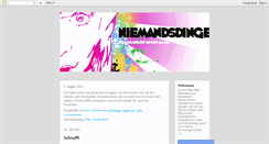 Desktop Screenshot of mianiemand.blogspot.com