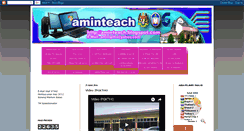 Desktop Screenshot of aminteach.blogspot.com