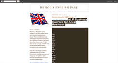 Desktop Screenshot of drrodenglish.blogspot.com